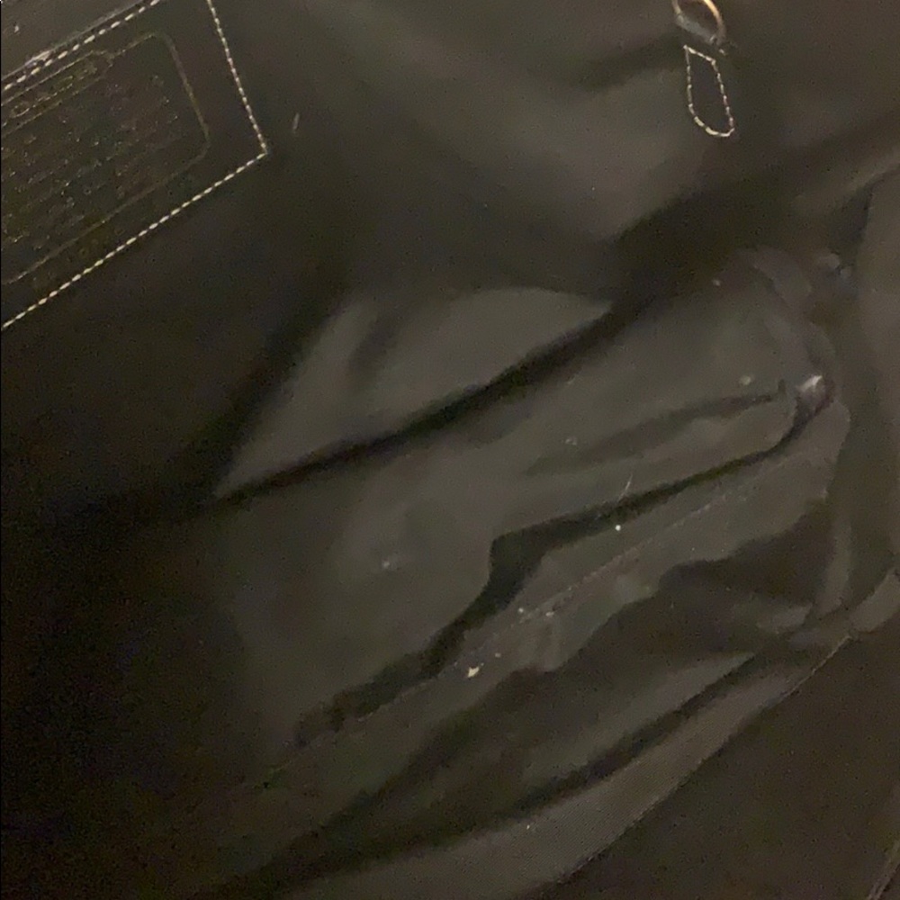 Coach Signature Handbag - Picture 9 of 15